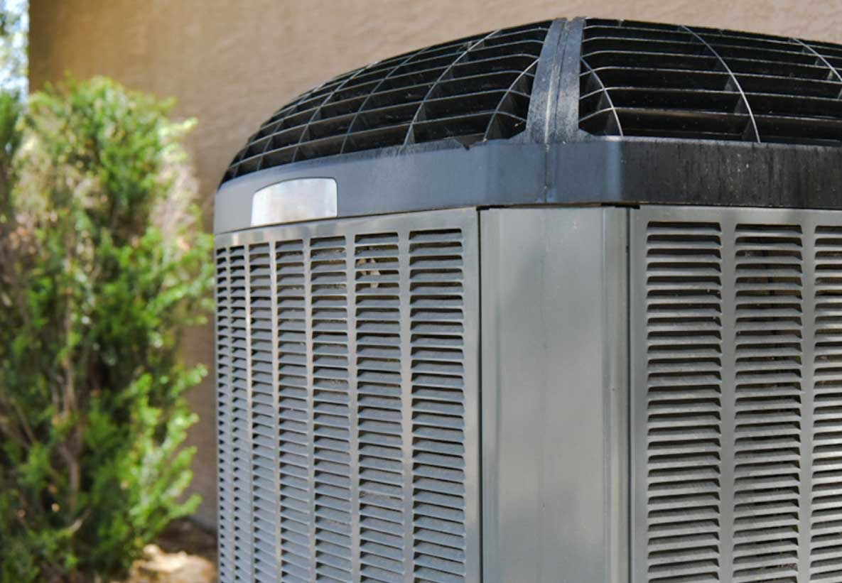 HVAC technician at work